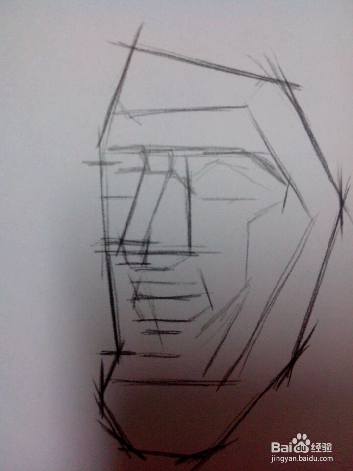 简单的石膏象绘画