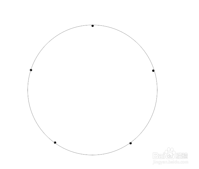 圆内五角星的画法步骤图片