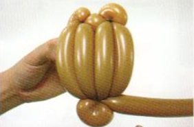 魔法气球造型系列之气球卡通狐狸(下)