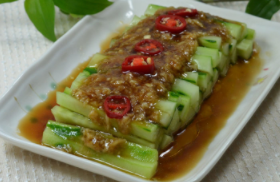 蒜蓉黄瓜条做法