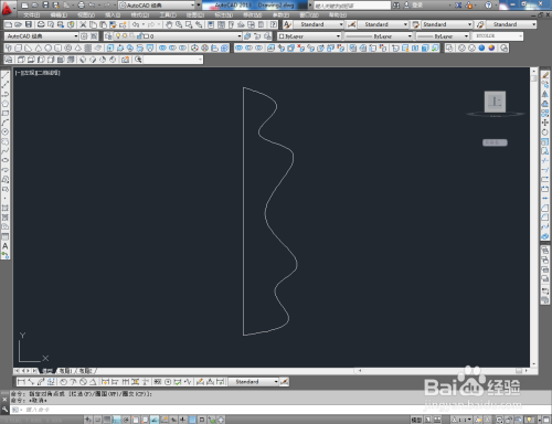 CAD椭圆画框制作教程