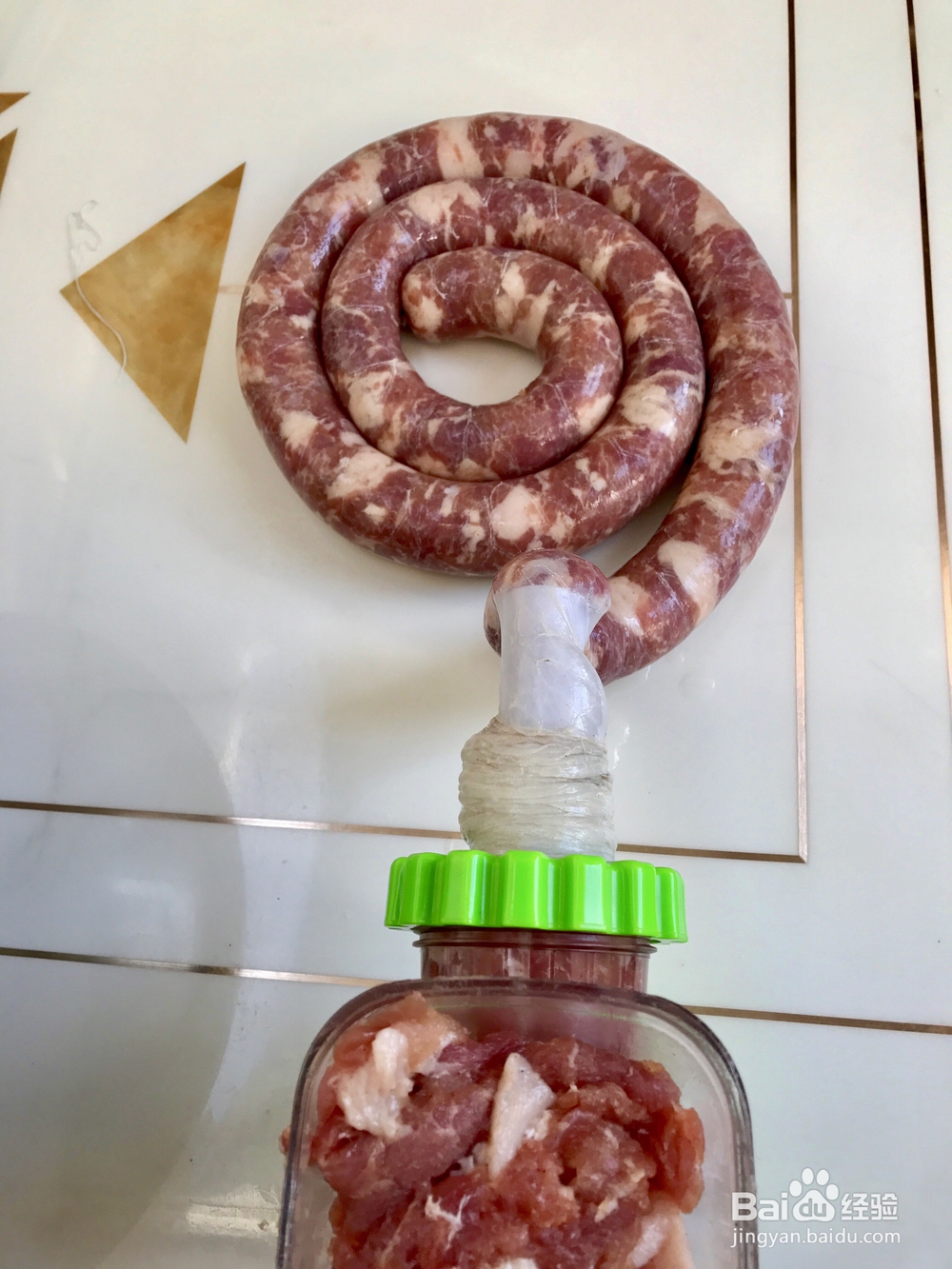 美味可口的香肠