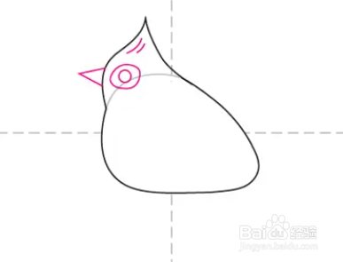如何画树枝上栖息的鸟