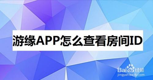 游缘APP怎么查看房间ID