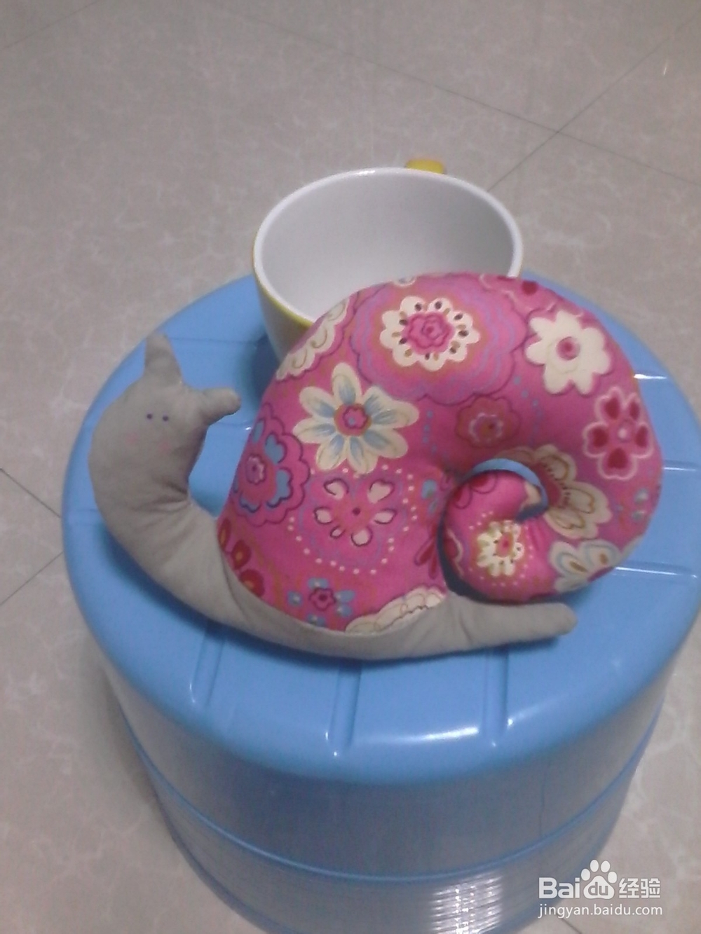 布艺蜗牛可爱diy
