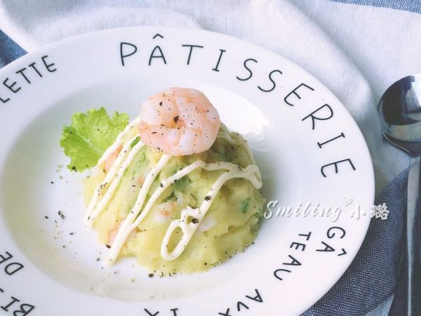 虾仁土豆泥沙拉