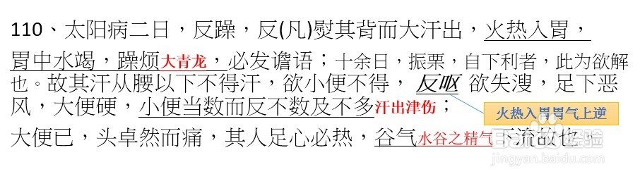 伤寒论考点重点疏理：[26]火逆证