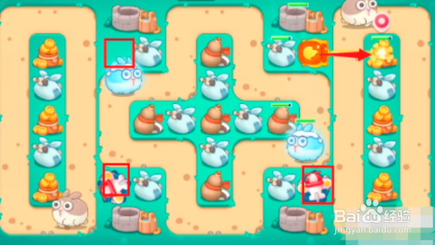 保卫萝卜4喜乐月饼节第5关攻略