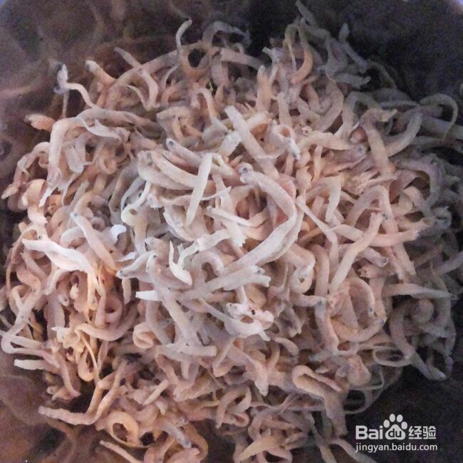 吃货美食-炒小鱼干！