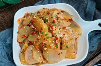 凉拌土豆片的做法