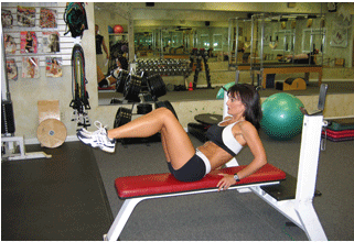 女性如何打造腹部两侧性感人鱼线？