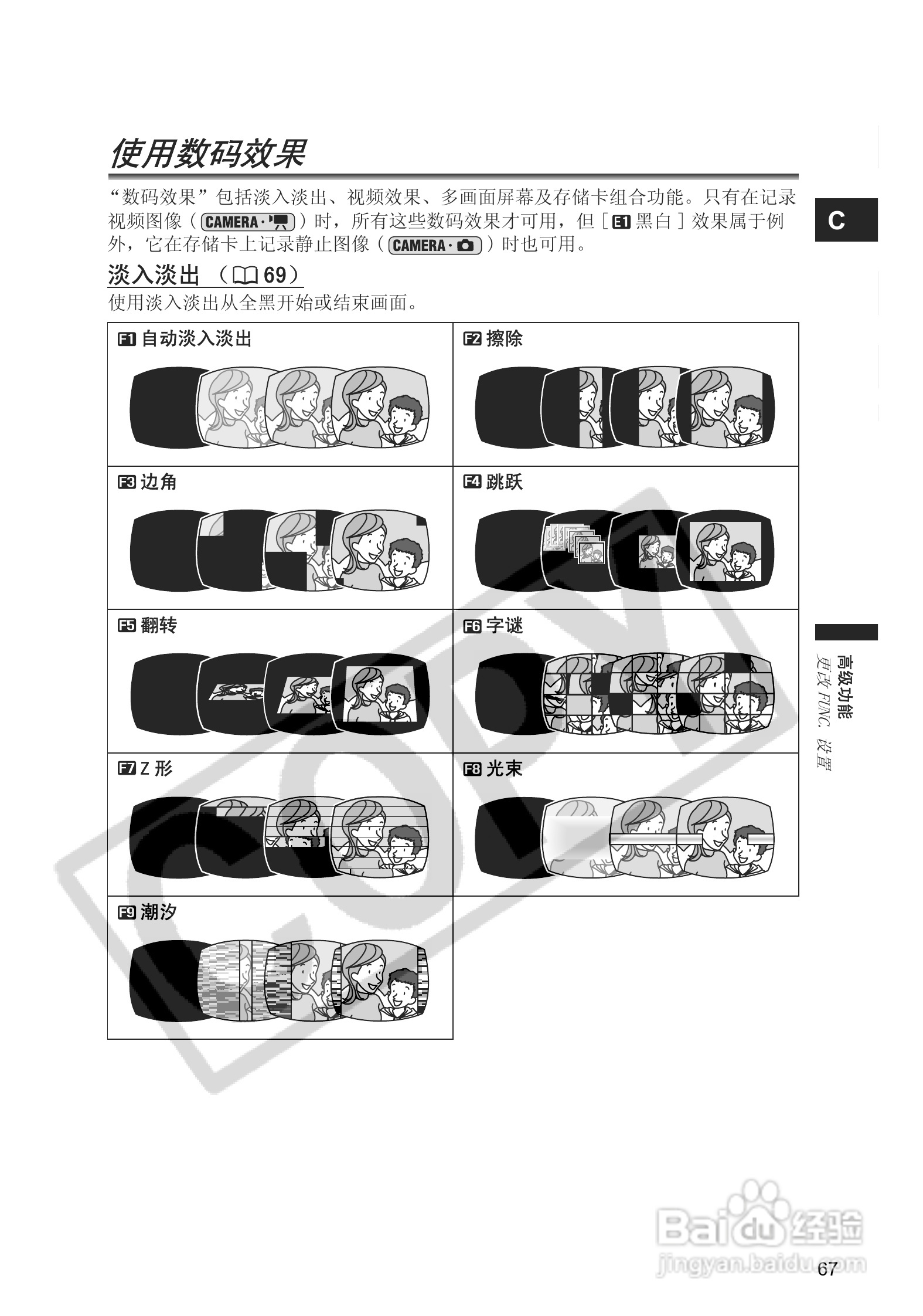 佳能DC20码摄像机使用说明书:[7]