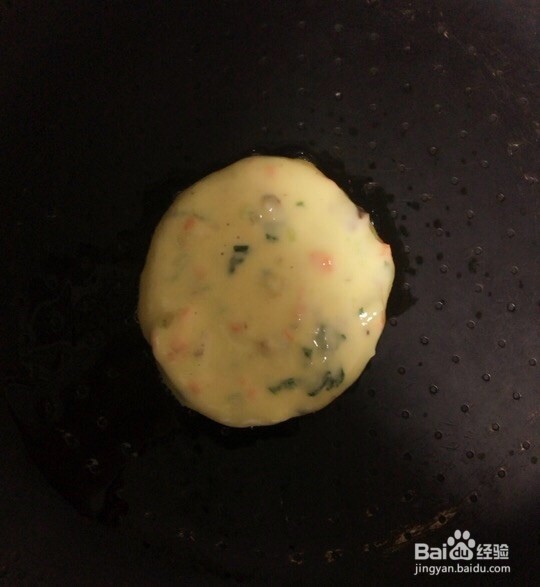 杂蔬鸡蛋小饼怎么做