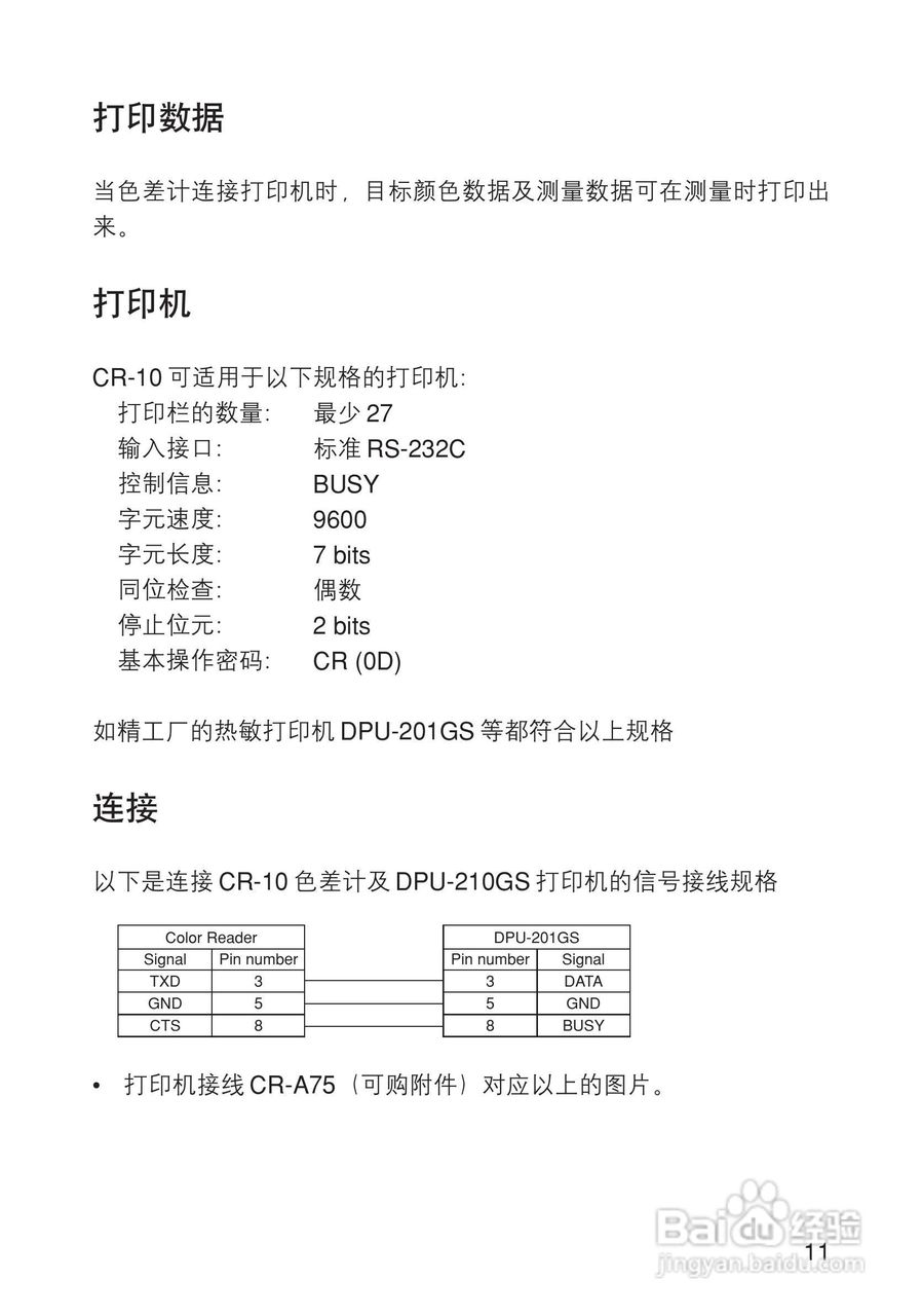 柯尼卡美能达小型色差计CR-10使用说明书