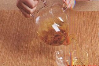 金莲花金盏菊香茶排毒清肠花草茶冲泡步骤