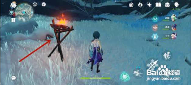 原神覆雪之路怎么不被冻死