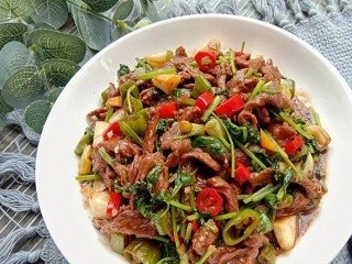 小炒牛肉怎么做
