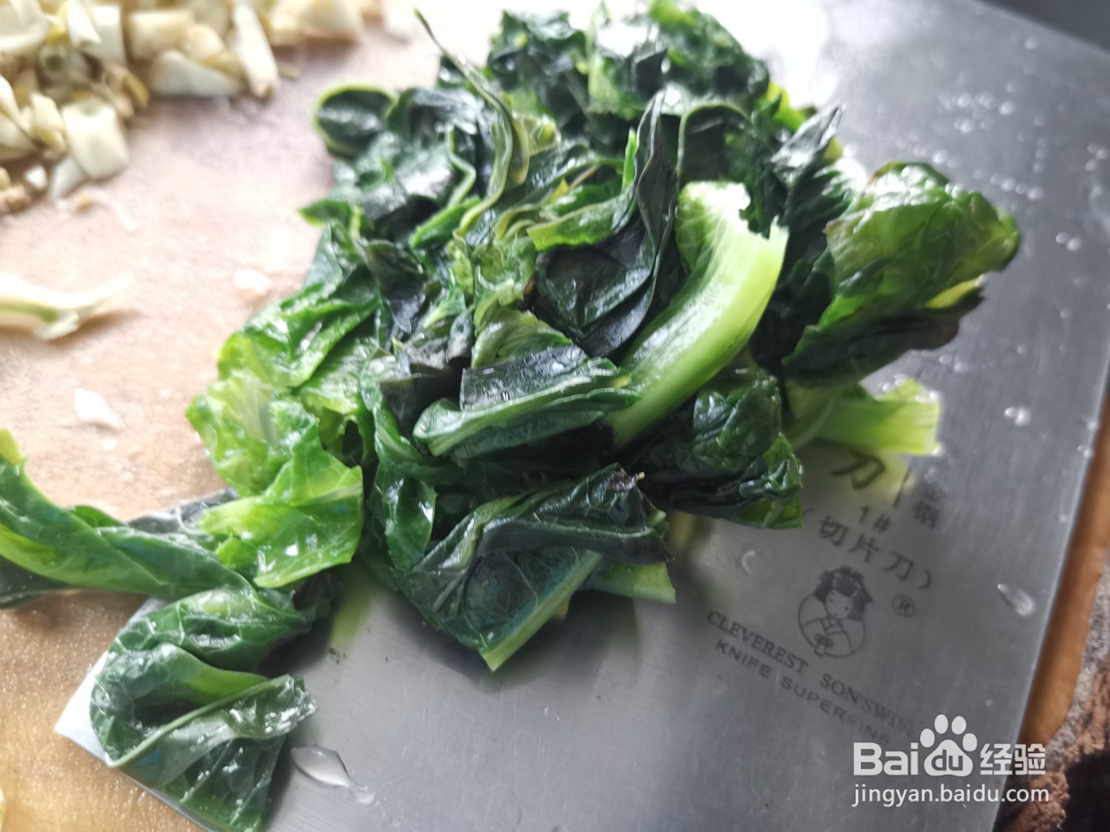 肉丝茭白炒油麦菜