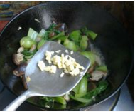 花样香菇炒油菜最好吃的做法