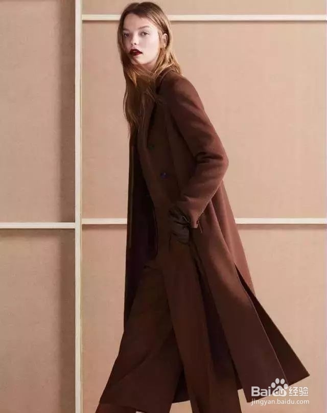 长款大衣如何穿搭出冷艳的效果