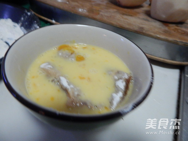 空炸猪排的做法