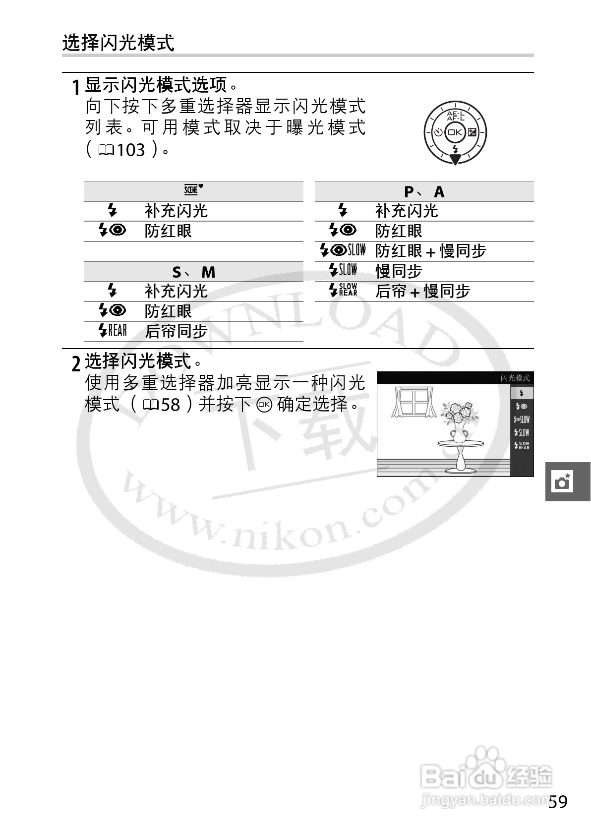 尼康Nikon 1 J1数码相机使用说明书:[8]
