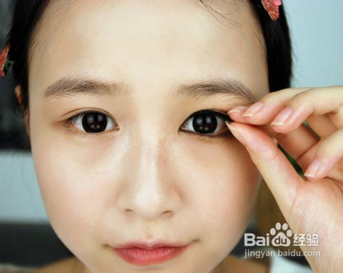 棕色眼影怎么画出清纯效果