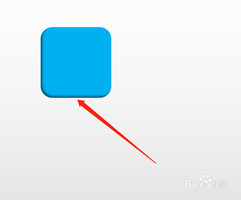 wps演示文稿如何添加图形内部左下角阴影效果?