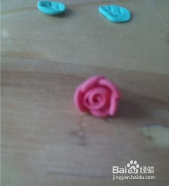 超轻黏土 小熊 玫瑰花 教程