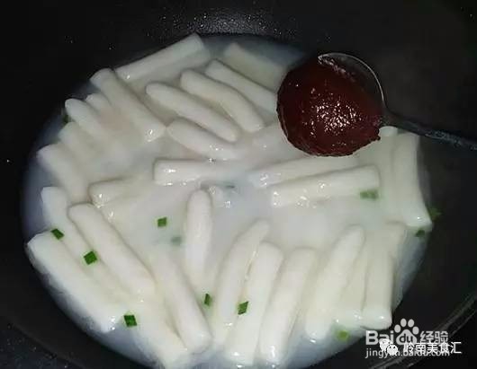 韩式辣年糕的制作方法