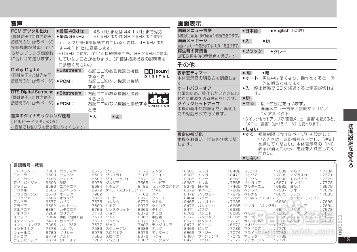 Panasonic Dvd S50 Dvd播放器使用说明书 1 百度经验