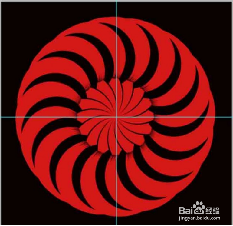 用PS制作绚烂的GIF动画万花筒效果
