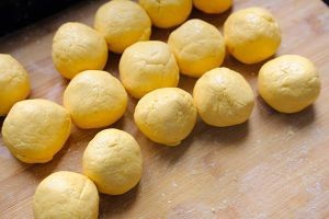 在家也能制作的南瓜饼