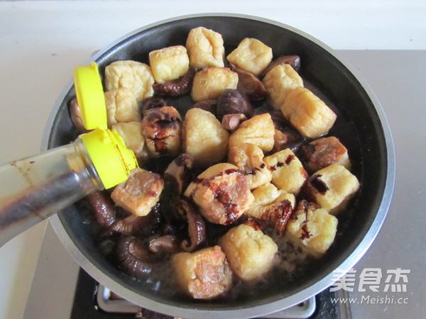 香菇烧酿豆腐泡