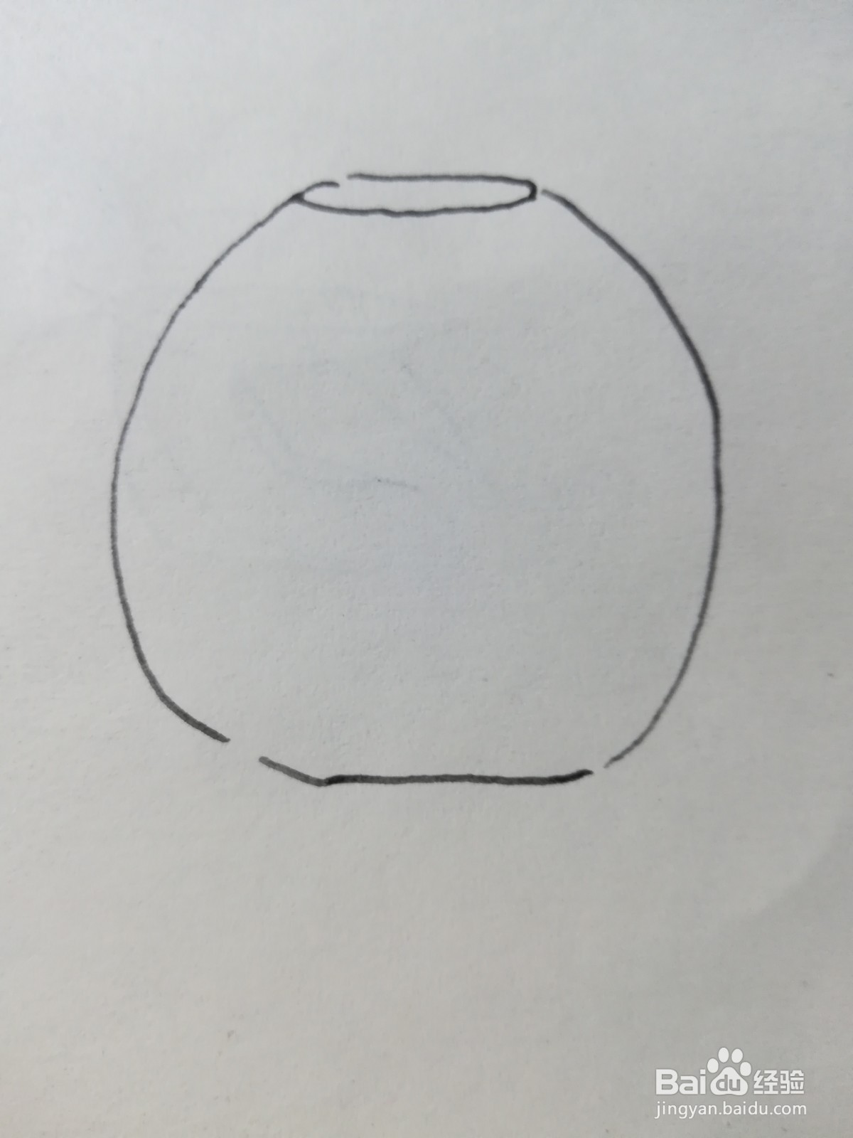 怎么画鱼缸简笔画