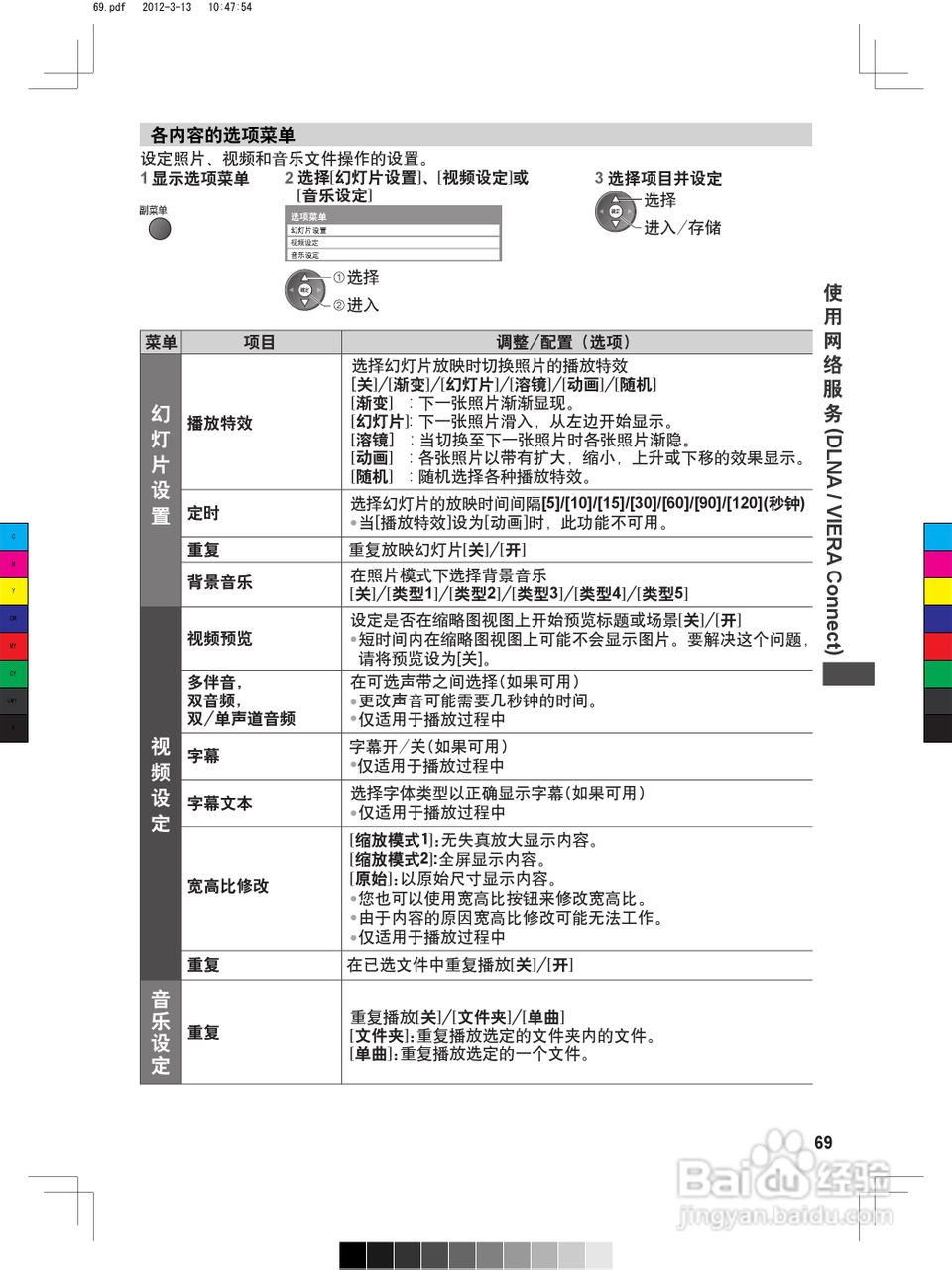 松下TH-P50ST50C等离子彩电使用说明书:[7]