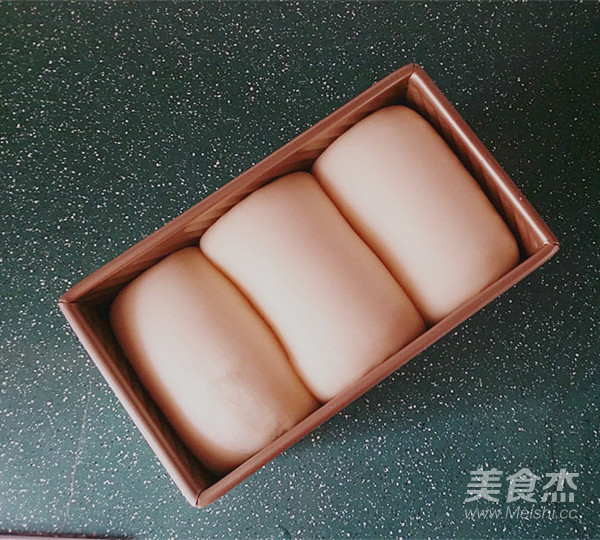 英式水帘拉丝吐司（一次揉面、一次发酵）