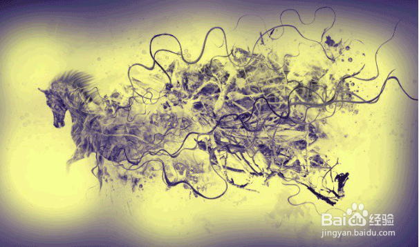 PS建筑插画教程