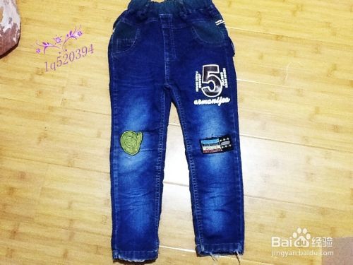 怎么缝制牛仔裤补丁 百度经验