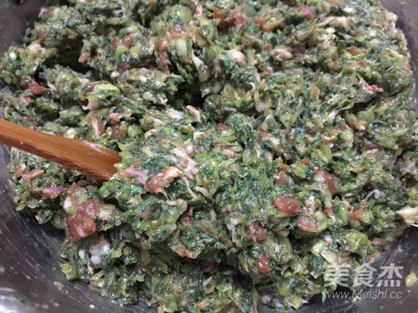 猪肉小白菜馅水饺