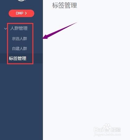 创建京东快车DMP人群包,人群管理2.0版建DMP标签