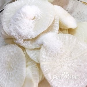 健康养生佳品酱腌拌白萝卜的做法