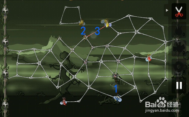 手机游戏贪婪的蜘蛛candy feast第6关三星攻略