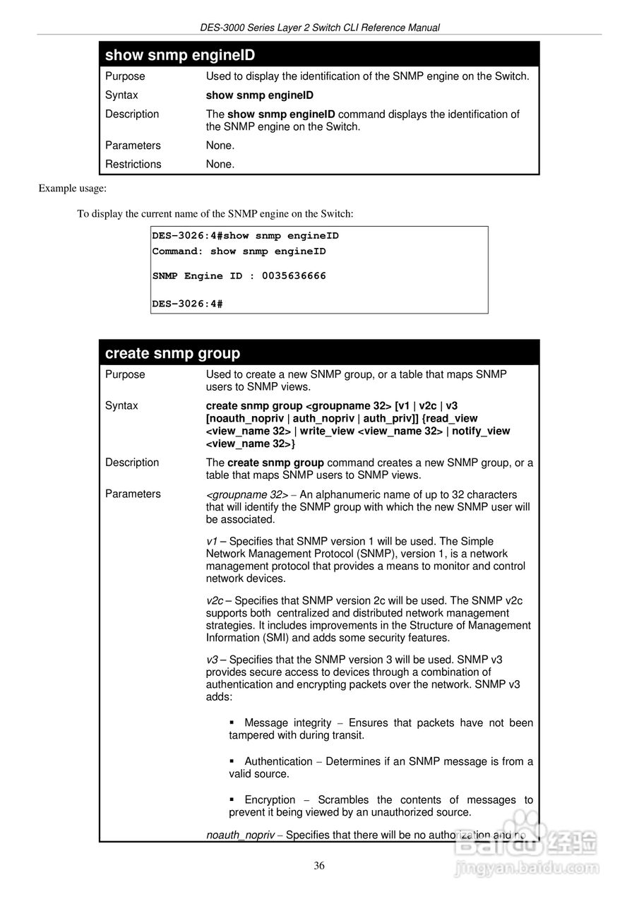 D-Link DES-3010G以太网交换机用户手册:[4]