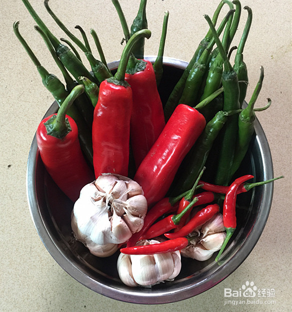 蒜蓉辣椒酱的制作方法