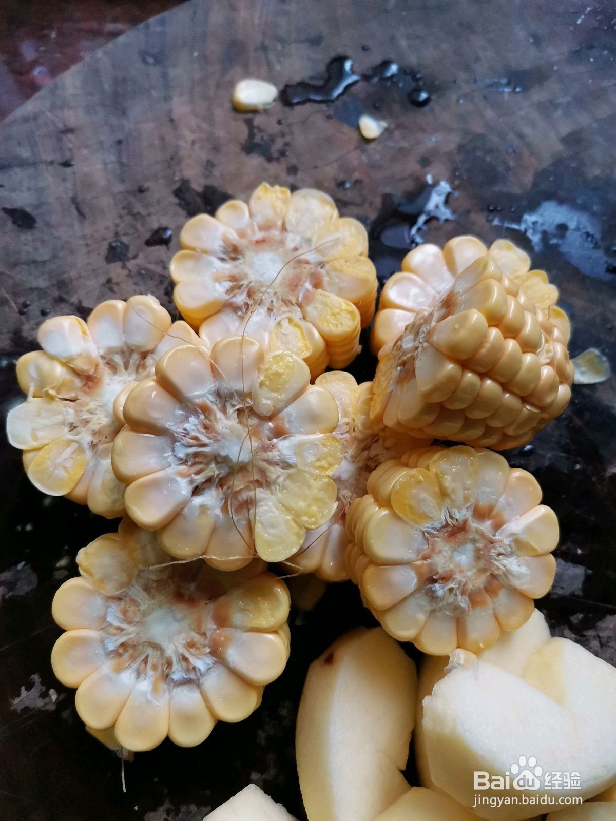 苹果玉米马蹄解腻汤