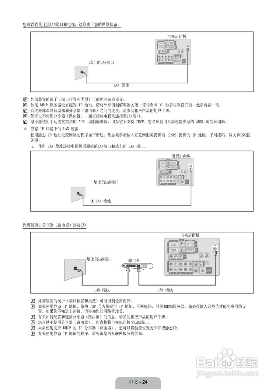 三星LA46B750U1F液晶彩电使用说明书:[3]