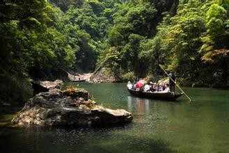 文成避暑胜地,铜铃山森林。