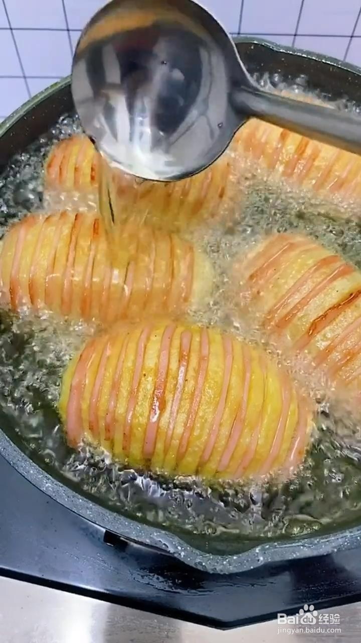 风琴土豆的制作方法