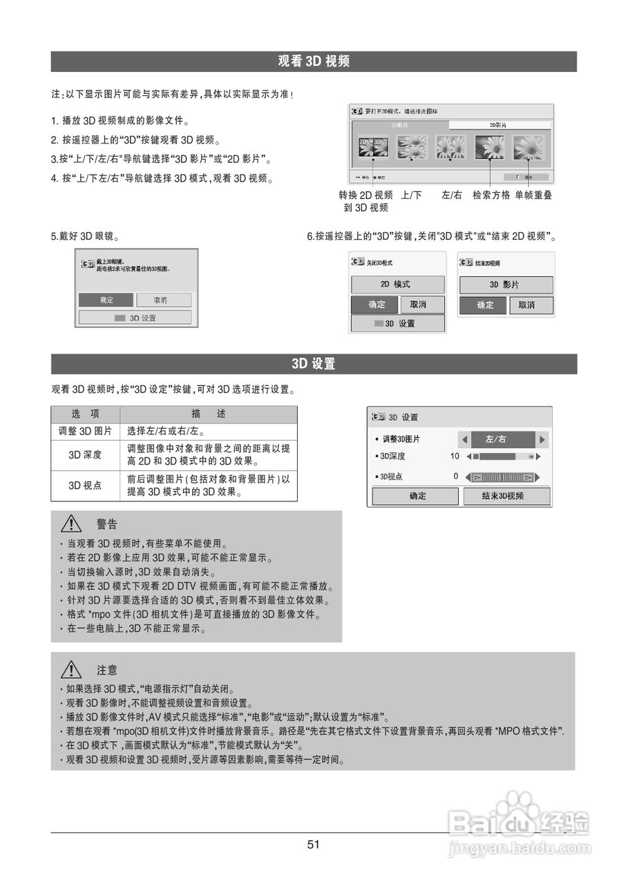 LG 42LW4500-CA液晶彩电使用说明书:[6]